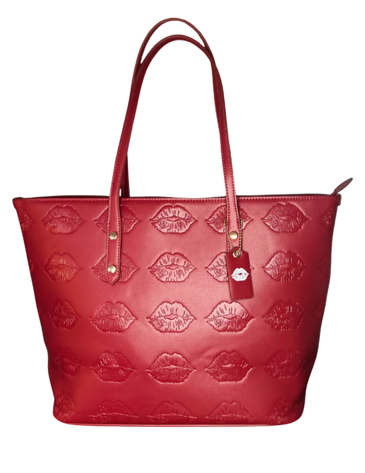 Signature Carryall Tote - Merlot