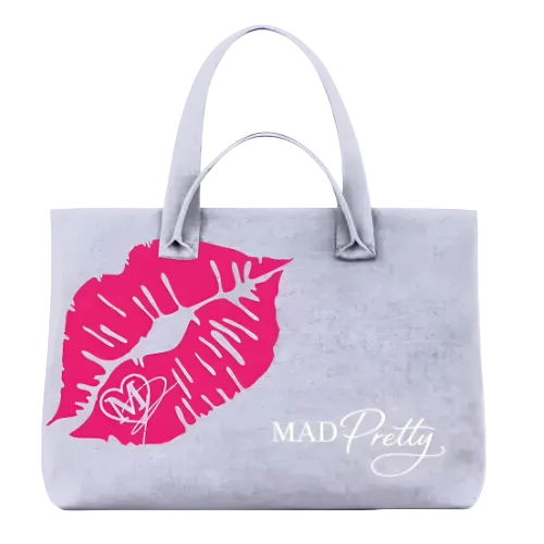 City Tote - Los Angeles (Lavender Mist + Fuchsia)
